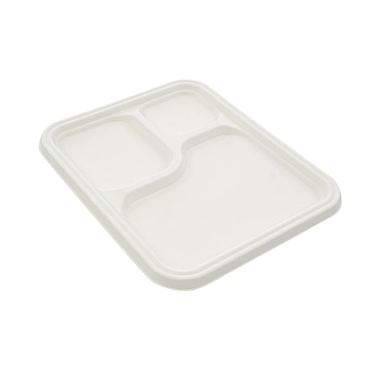 3 Compartment Meal Tray with Lid