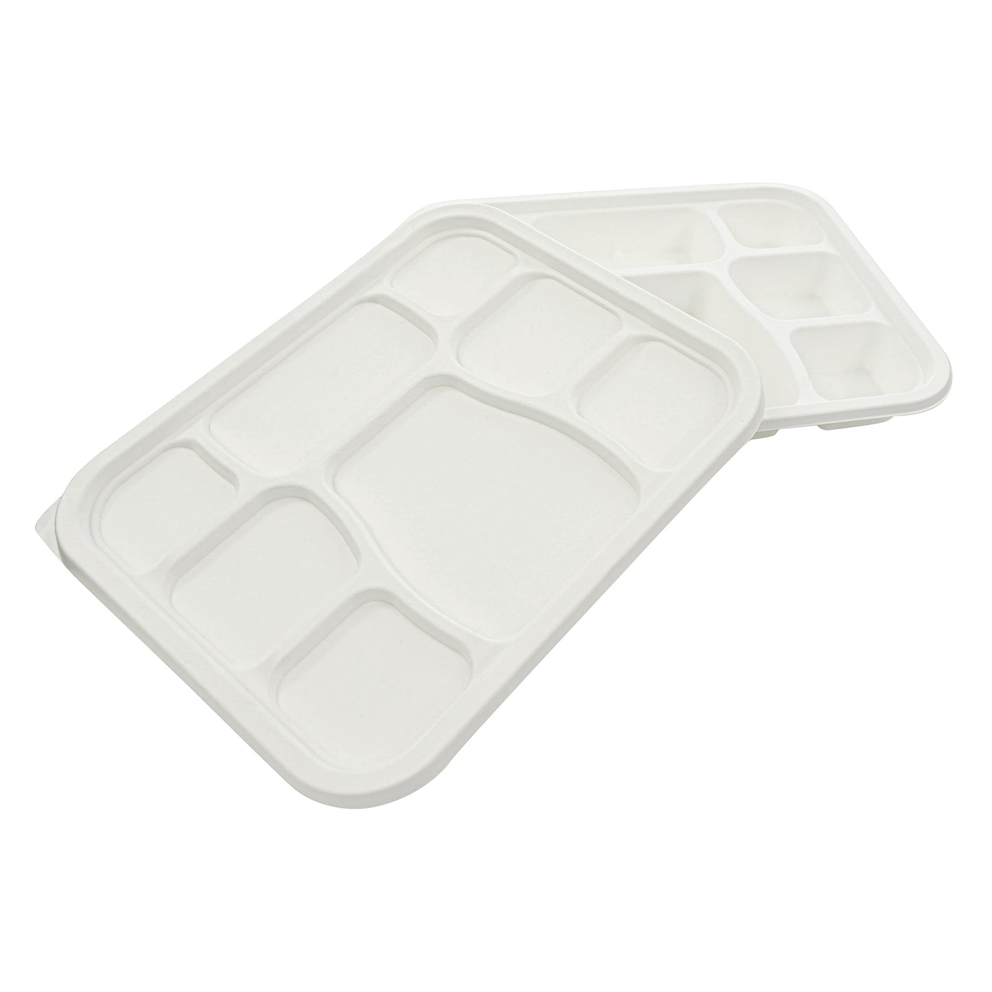 8 Compartment Meal Tray with Lid