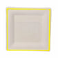 Taarey 8 Inch Square Plate